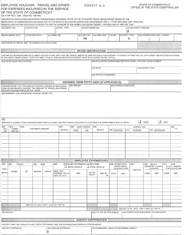 State of Connecticut Office of the State Comptroller Accounting Manual ...