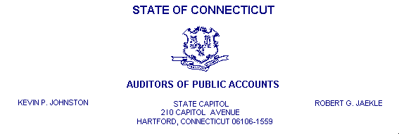 State Of Connecticut Annual Report Of The State Comptroller Budgetary